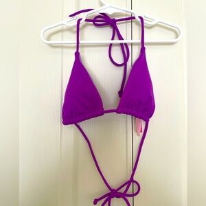 Victoria's Secret Triangle bikini swim top